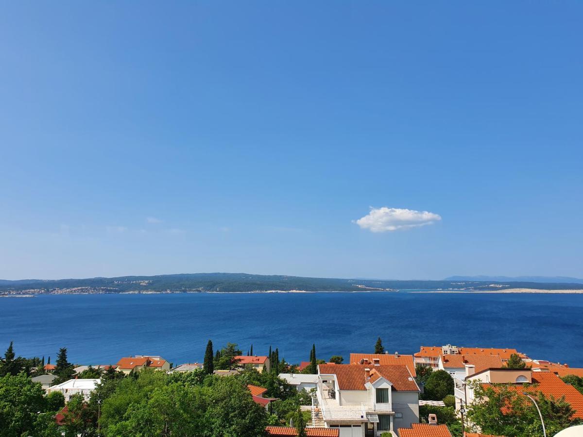 Breathtaking Seaview App Barac On Separated Floor Crikvenica Dış mekan fotoğraf